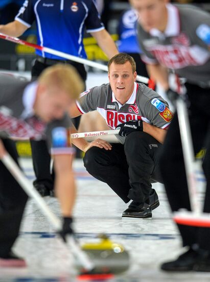 European Curling Championships 2013. Day One
