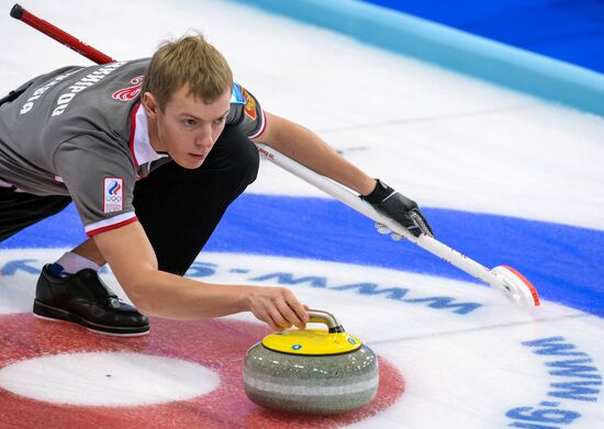 European Curling Championships 2013. Day One