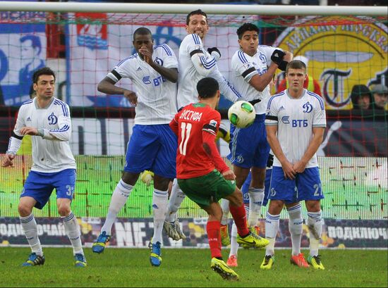 Russian Football Premier League. Lokomotiv vs. Dynamo