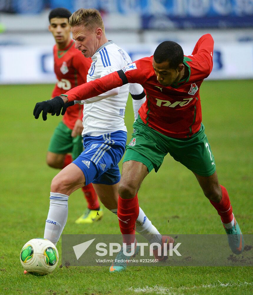 Russian Football Premier League. Lokomotiv vs. Dynamo