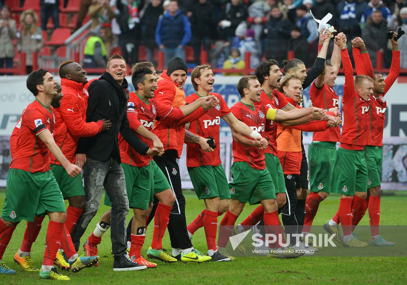 Russian Football Premier League. Lokomotiv vs. Dynamo