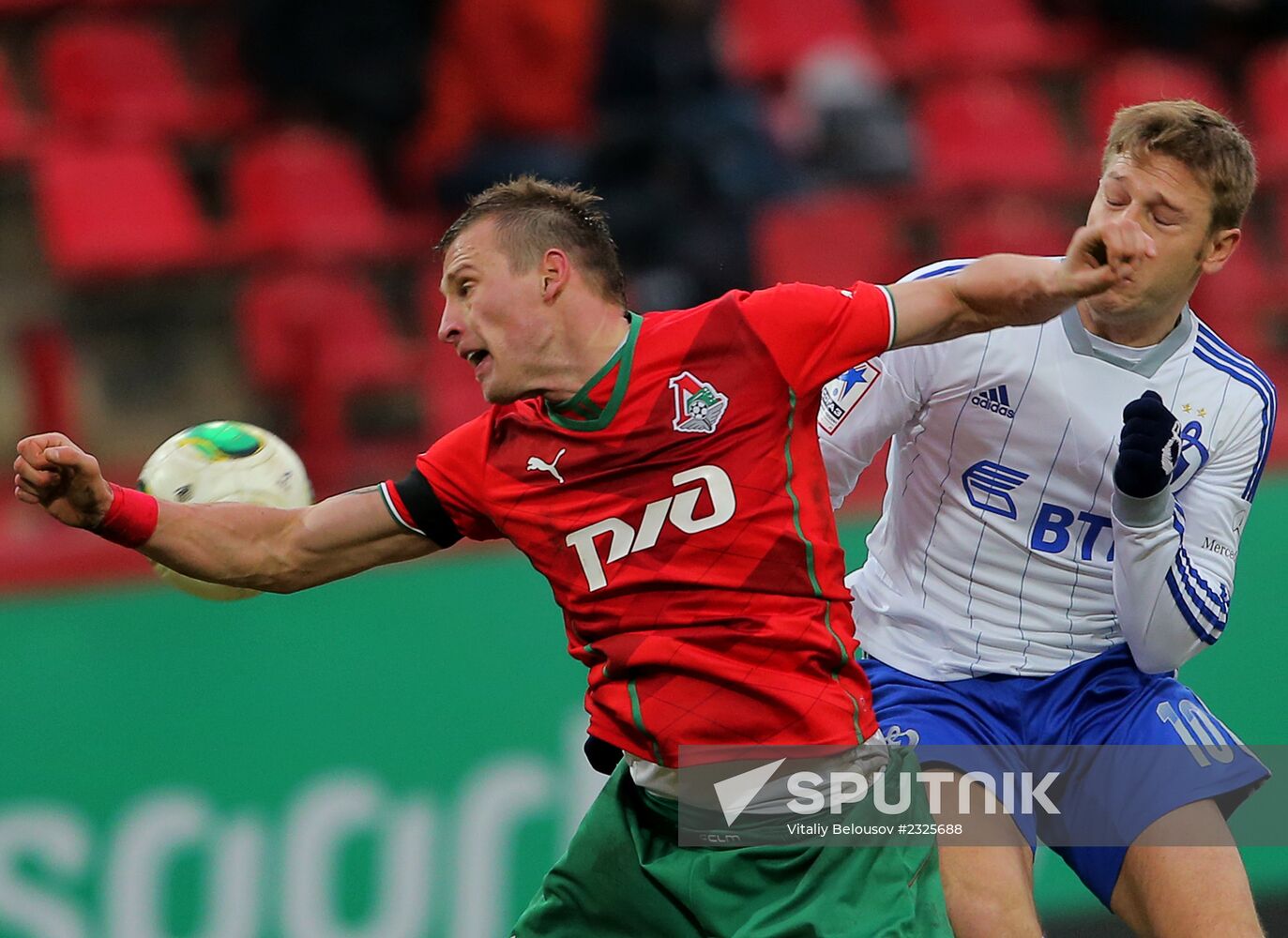 Russian Football Premier League. Lokomotiv vs. Dynamo