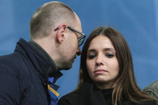 Pro-EU rally in Kiev, Ukraine