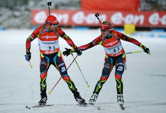 2013–14 Biathlon World Cup 1. Mixed relay