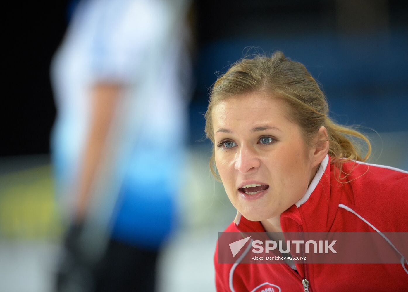 European Curling Championships. Day Three