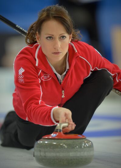 European Curling Championships. Day Three