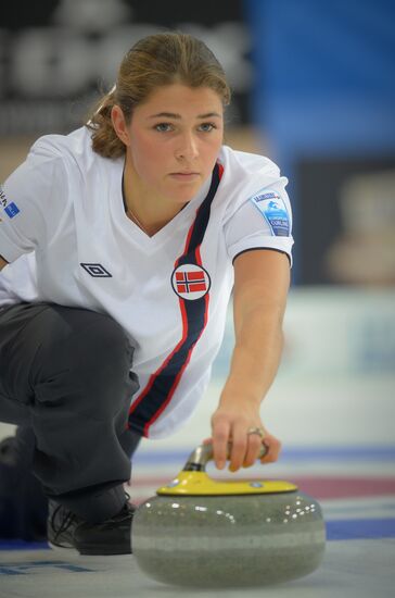 European Curling Championships. Day Three