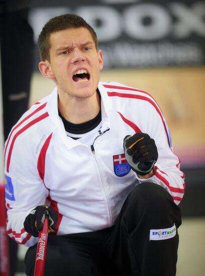 European Curling Championships. Day Three