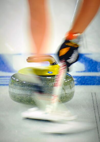 European Curling Championships. Day Three