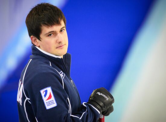 European Curling Championships. Day Three