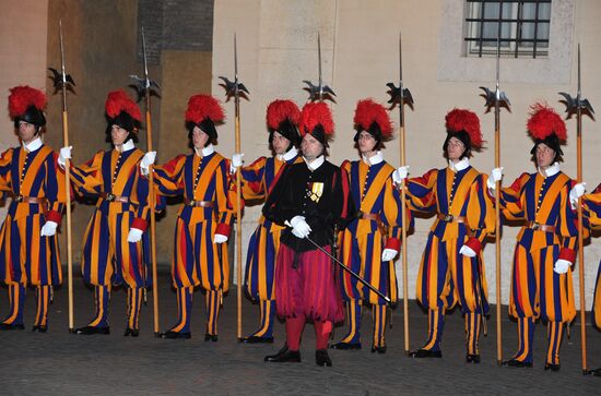 Vladimir Putin visits Vatican