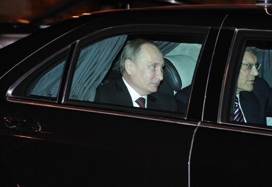 Vladimir Putin visits Vatican