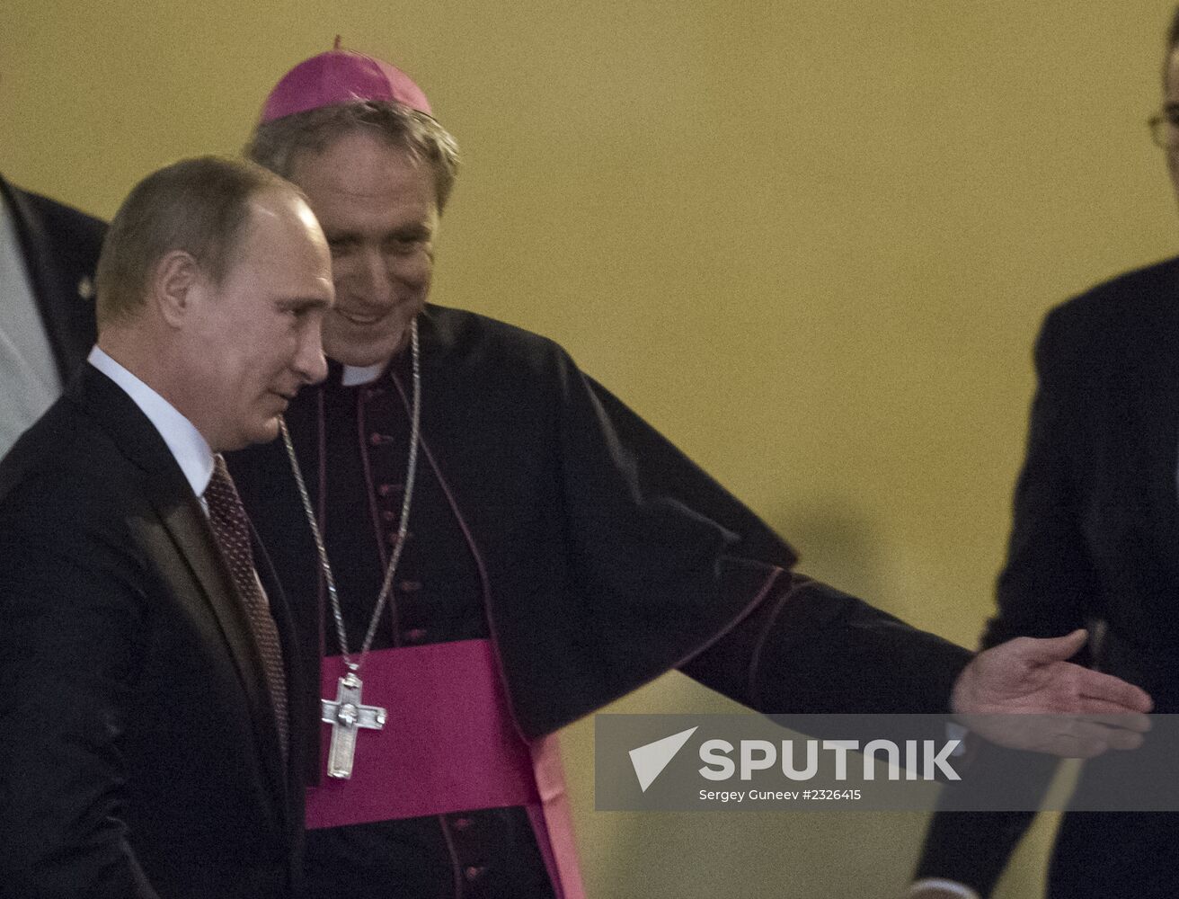 Vladimir Putin visits Vatican