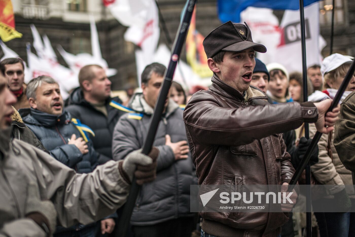 Riots in Ukraine after government refusal to join EU