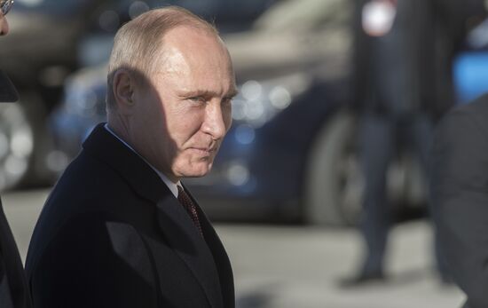 Vladimir Putin visits Italy