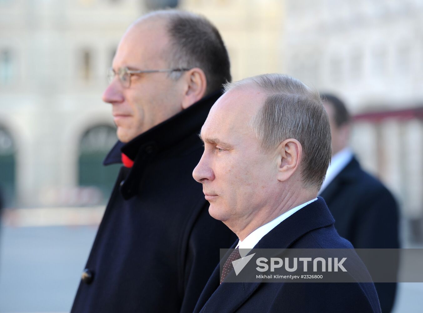 Vladimir Putin visits Italy