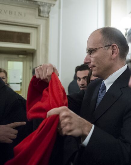 Vladimir Putin visits Italy