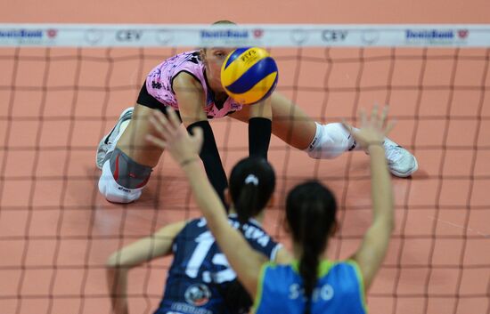 Volleyball Champions League. Dynamo-Kazan vs. Stiinta