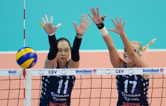 Volleyball Champions League. Dynamo-Kazan vs. Stiinta