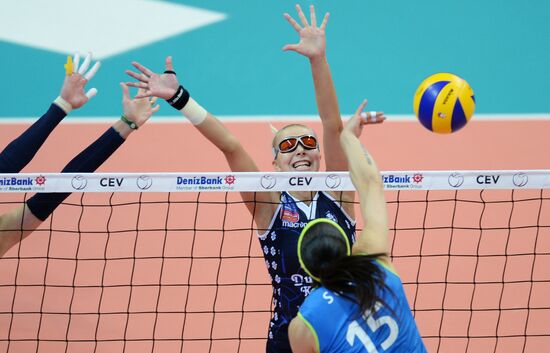 Volleyball Champions League. Dynamo-Kazan vs. Stiinta