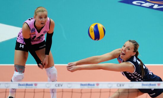 Volleyball Champions League. Dynamo-Kazan vs. Stiinta