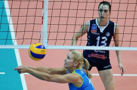 Volleyball Champions League. Dynamo-Kazan vs. Stiinta
