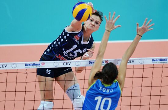 Volleyball Champions League. Dynamo-Kazan vs. Stiinta