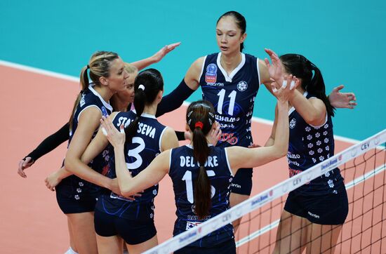 Volleyball Champions League. Dynamo-Kazan vs. Stiinta