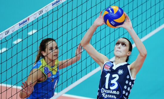 Volleyball Champions League. Dynamo-Kazan vs. Stiinta