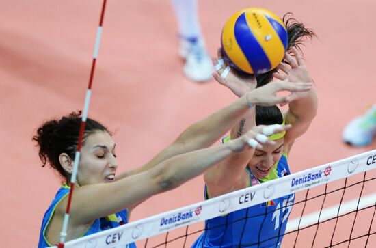 Volleyball Champions League. Dynamo-Kazan vs. Stiinta