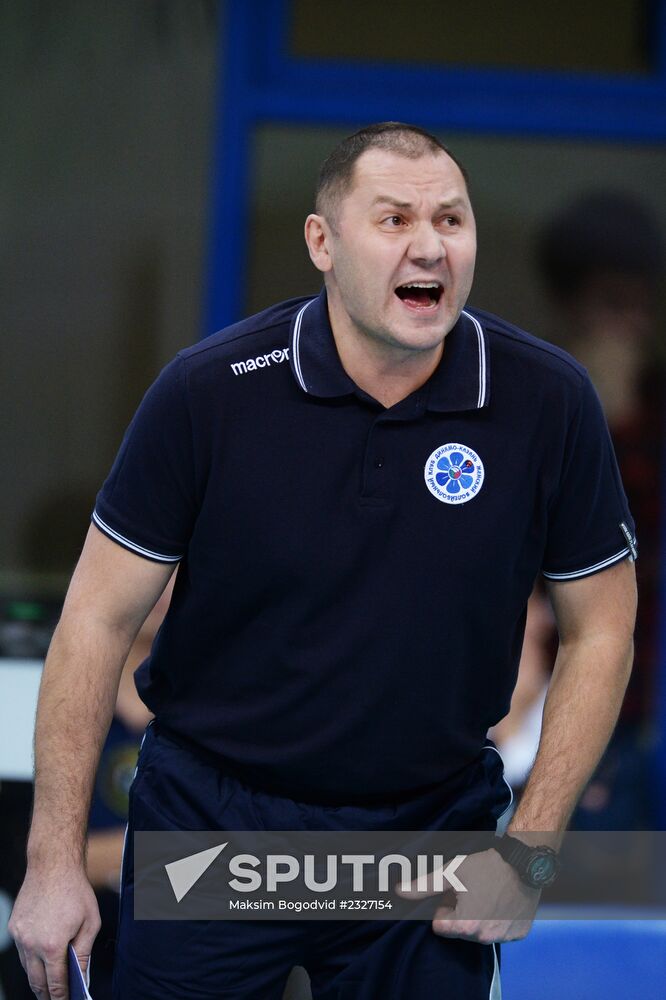 Volleyball Champions League. Dynamo-Kazan vs. Stiinta