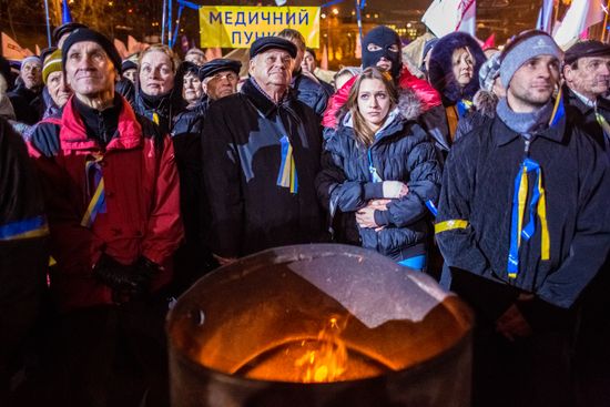 Riots in Ukraine after government refusal to join EU