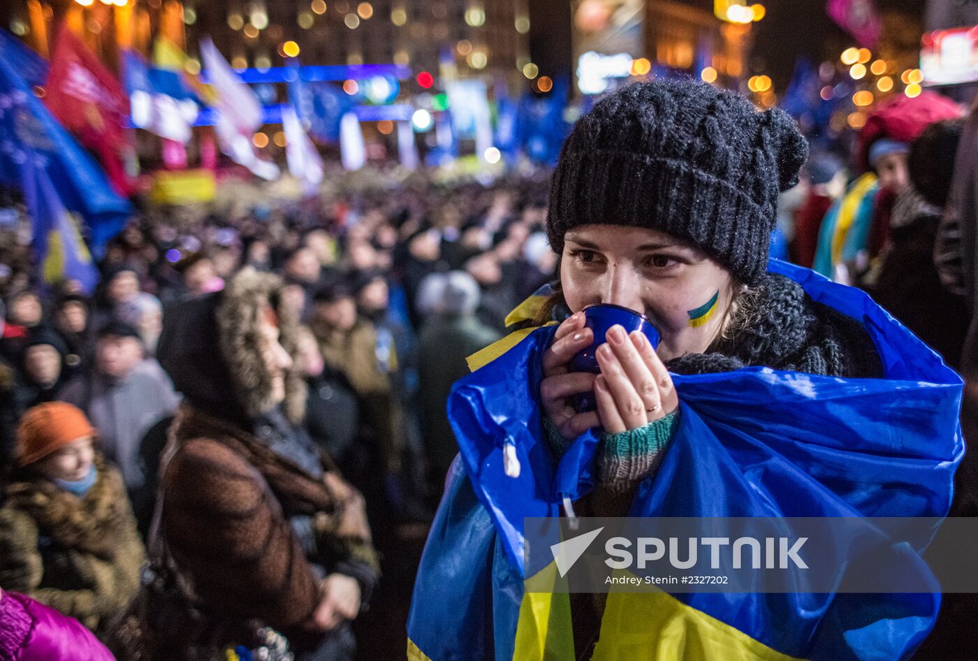 Riots in Ukraine after government refusal to join EU
