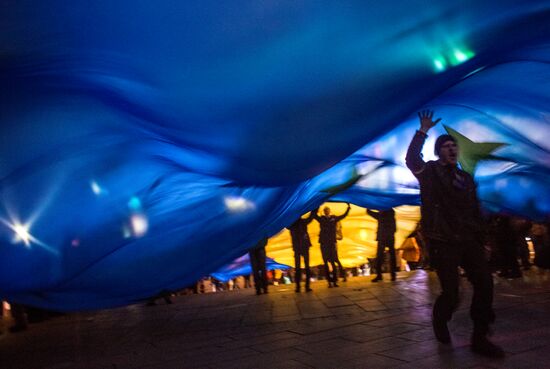 Riots in Ukraine after government refusal to join EU