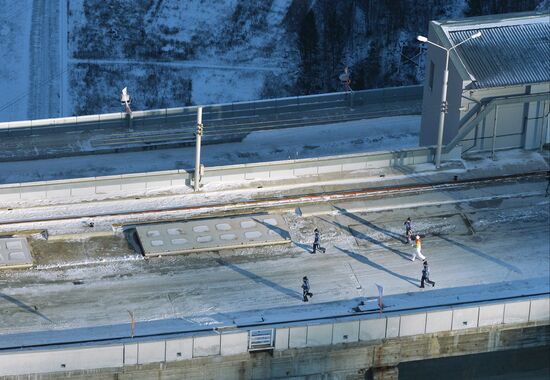 Olympic torch relay in Republic of Khakassia