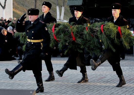 Celebrating Marine Corps Day at Russia's Pacific Fleet