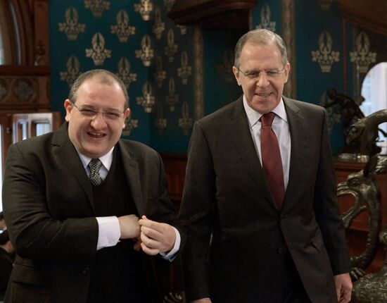 Sergey Lavrov and Fernando Carrera meet in Moscow