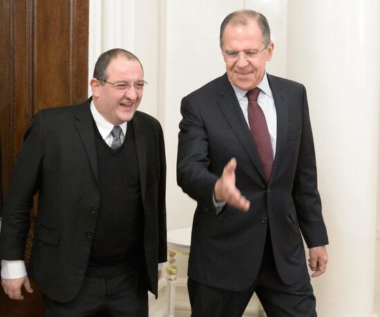 Sergey Lavrov and Fernando Carrera meet in Moscow
