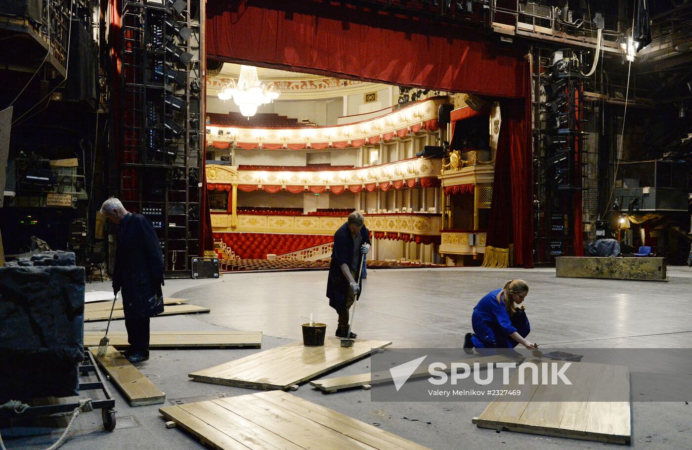 Renovation of the Maly Theatre main stage