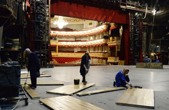 Renovation of the Maly Theatre main stage