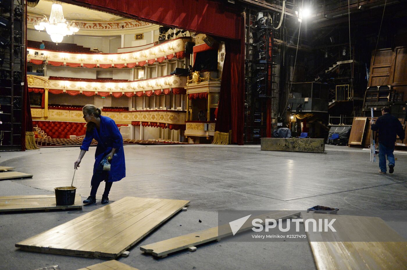 Renovation of the Maly Theatre main stage