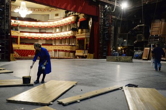 Renovation of the Maly Theatre main stage