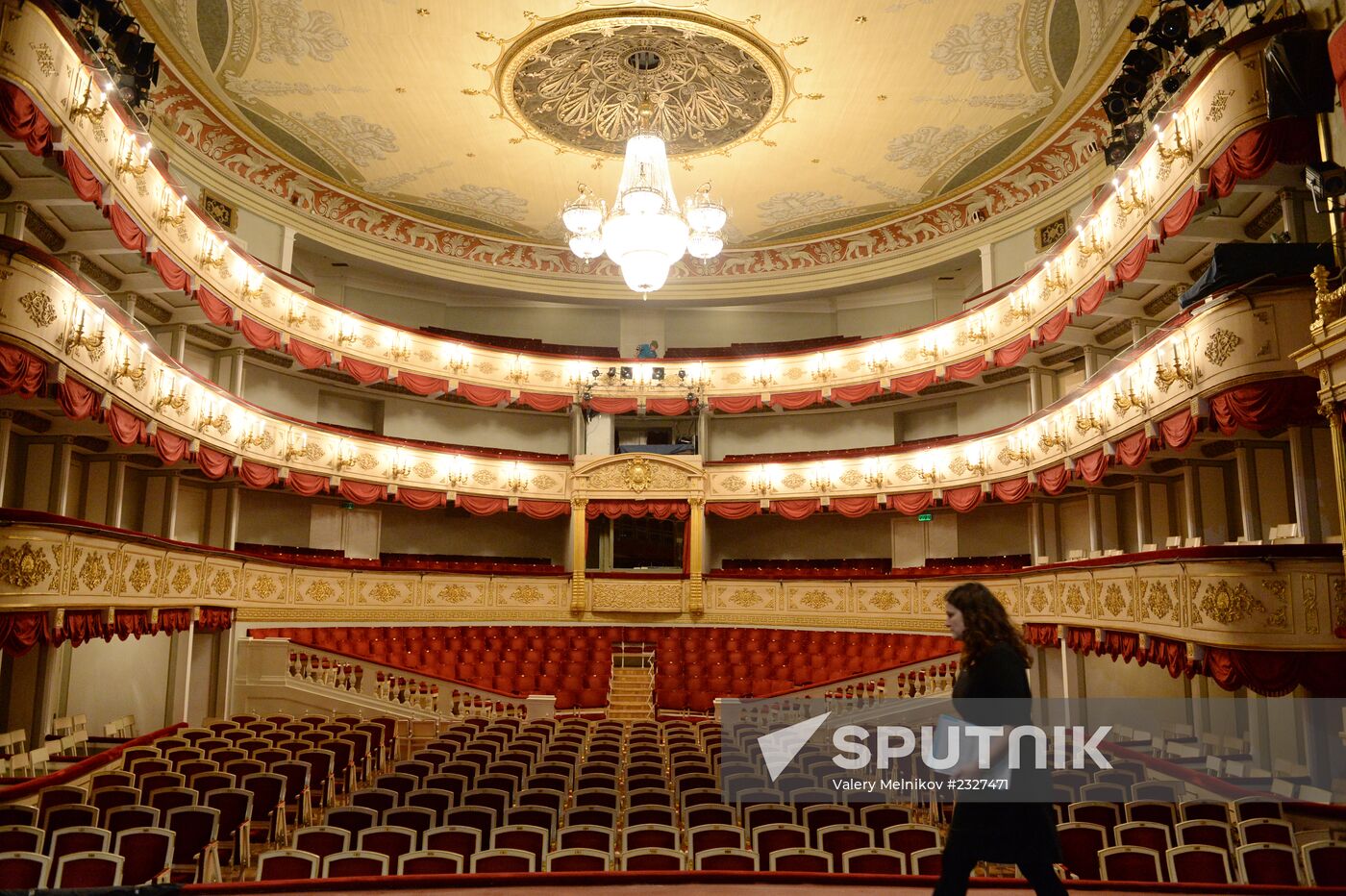 Renovation of the Maly Theatre main stage