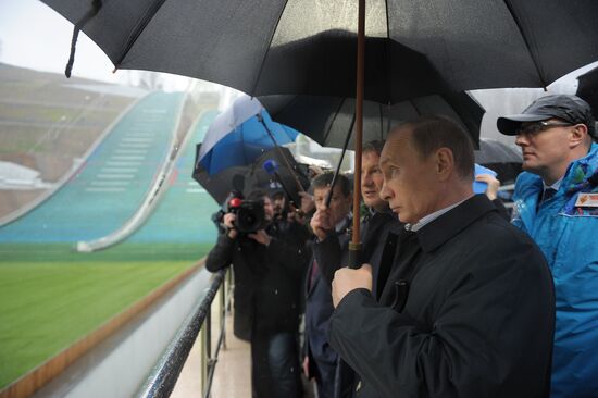 Vladimir Putin visits Southern Federal District