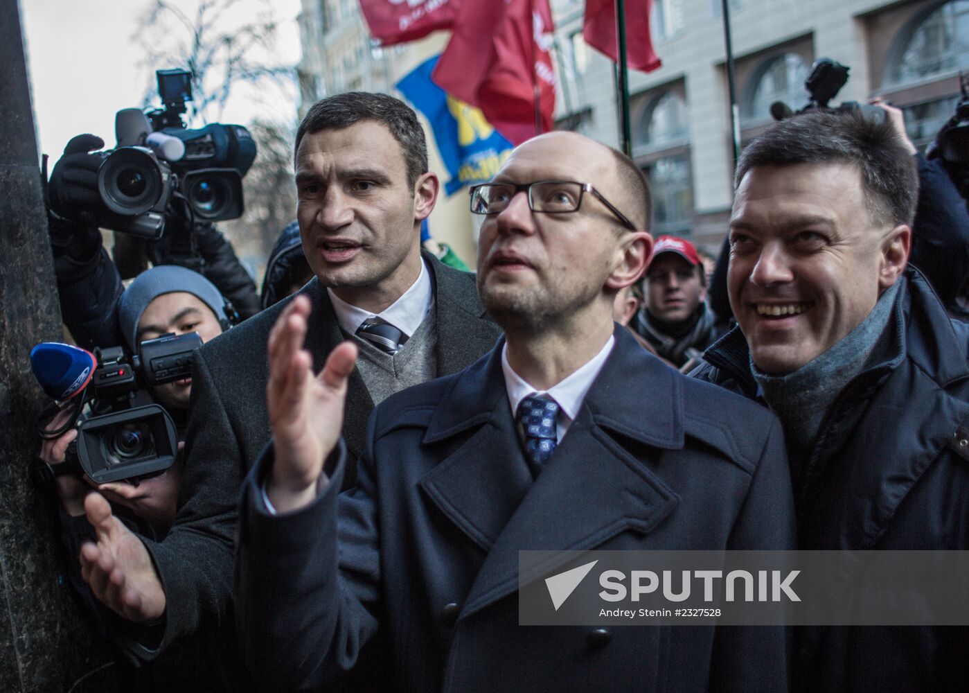 Rally in Ukraine for EU integration