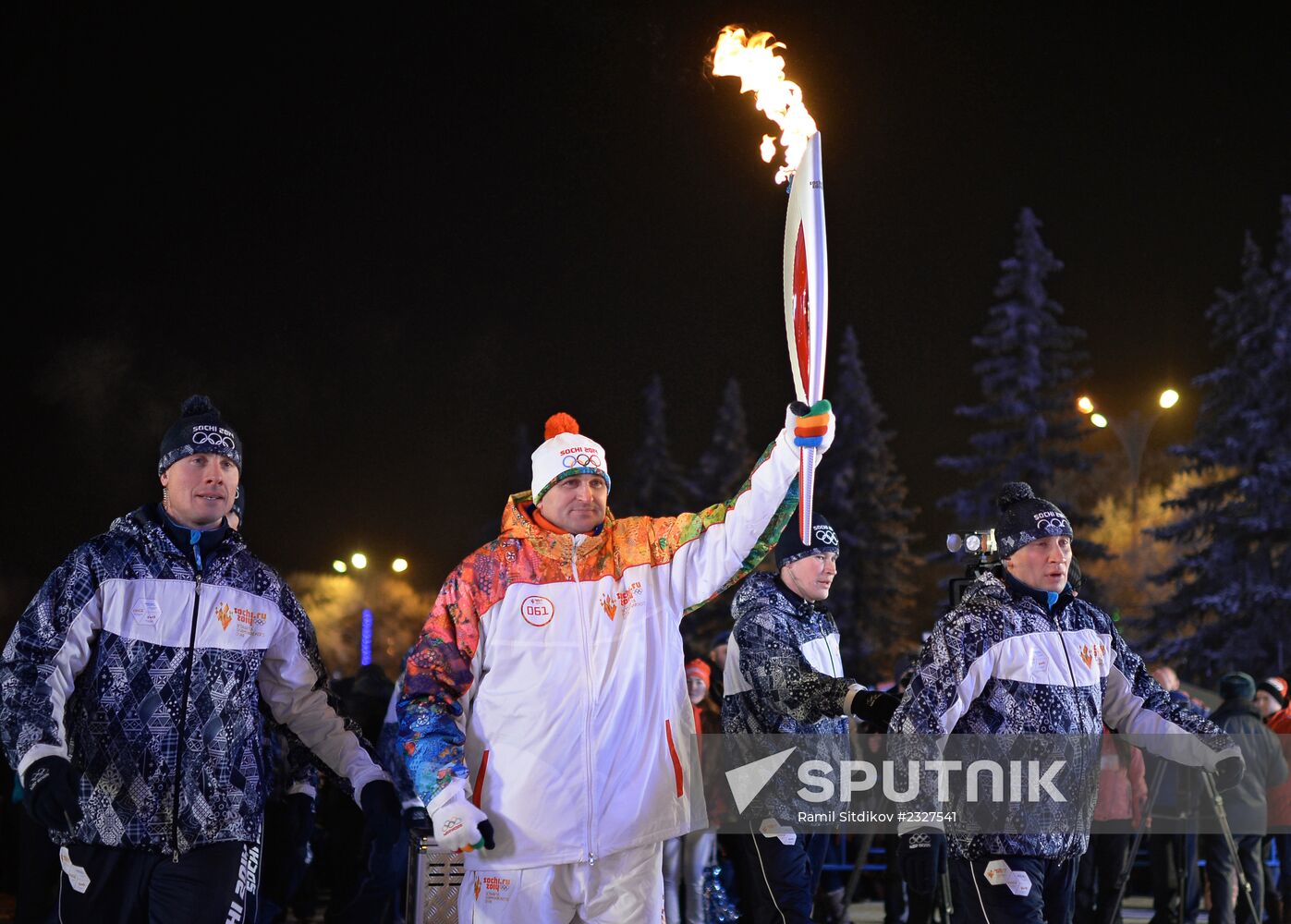 Olympic Torch Relay. Khakassia