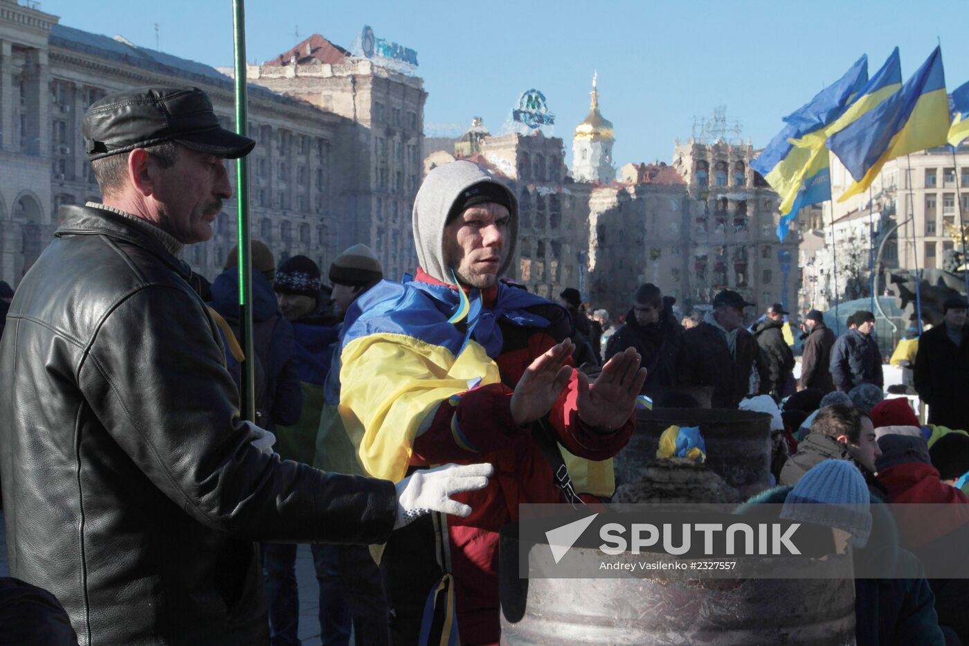 Rally in Ukraine in support of EU integration
