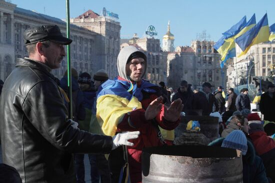 Rally in Ukraine in support of EU integration