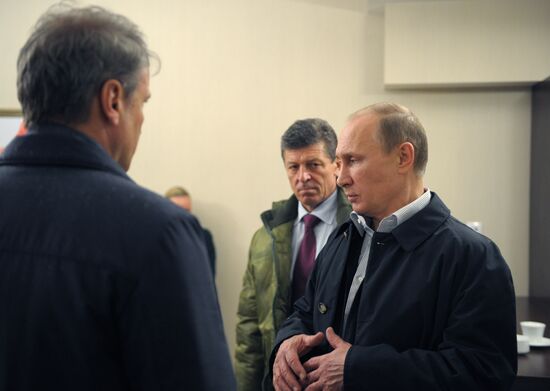 Vladimir Putin's working trip to Southern Federal District