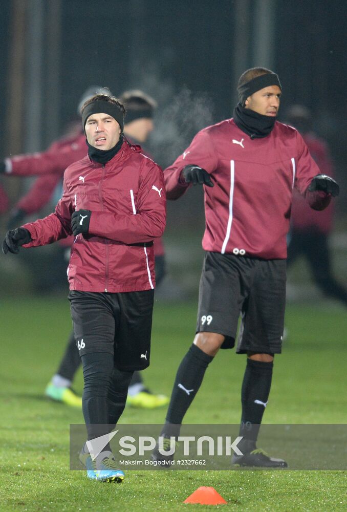 FC Rubin Kazan holds training session